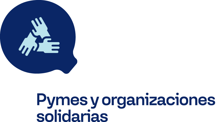 Ícono Pymes y Organizaciones Solidarias